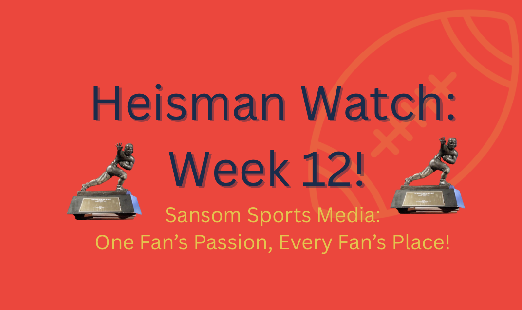 Week 12 Heisman Race: Can Anyone Catch Sayin/Mendoza?