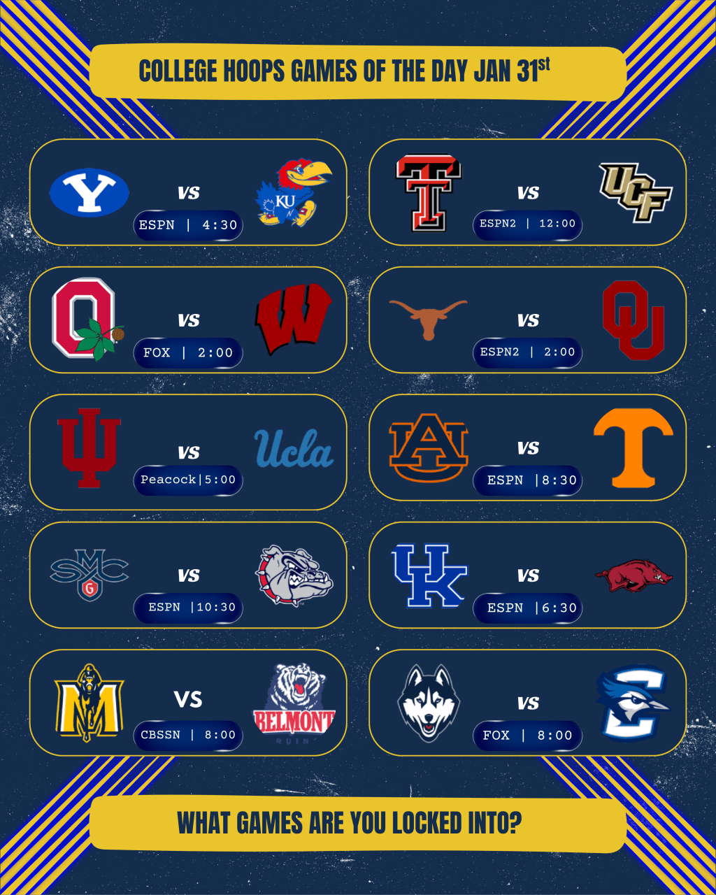 Saturday 1.31.36 SSM Hoops Newsletter