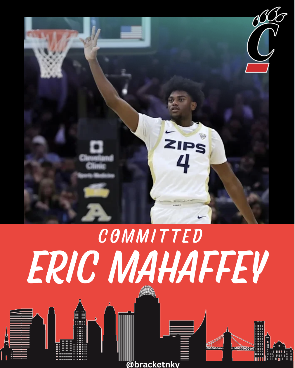Cincinnati Bearcats Land Eric Mahaffey from Akron!