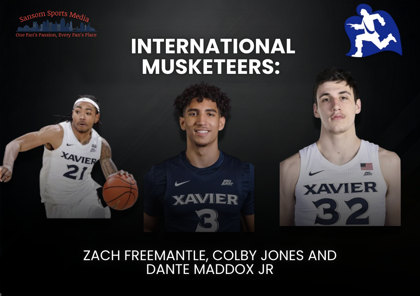 Xavier Players Overseas: Zach Freemantle, Colby Jones and Dante Maddox Jr. Sign Overseas Contracts