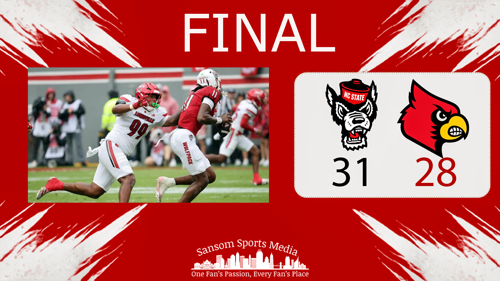 Cards Never in Control vs Wolfpack; Drop to 2-3